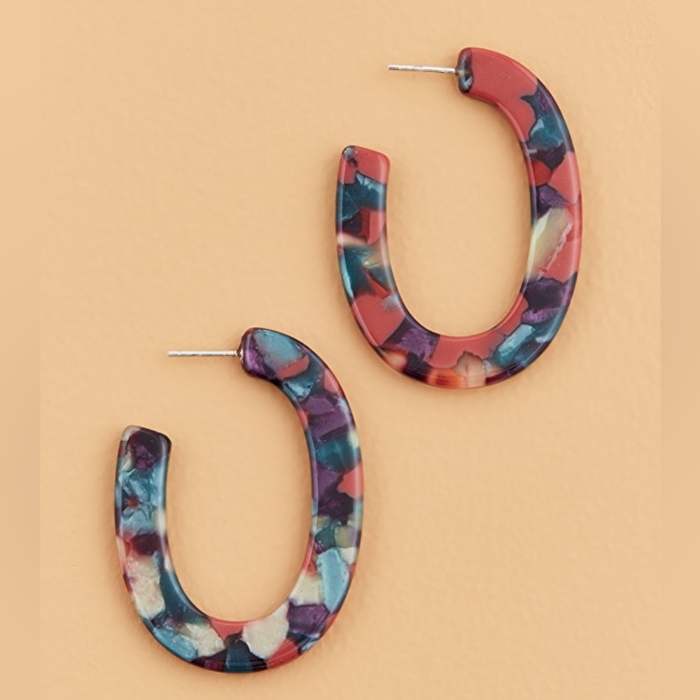 Multicolored Earrings x Madewell | NWOT